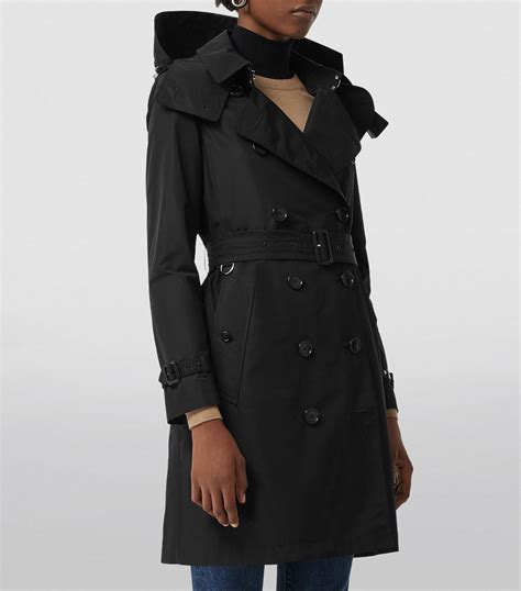 burberry detachable hood taffeta trench coat|burberry taffeta trench coat.